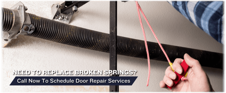 Broken Garage Door Spring New Castle DE